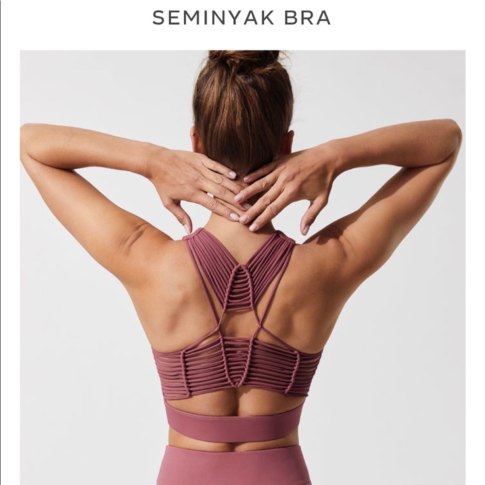 Seminyak sports bra/top. Sold out carbon 38